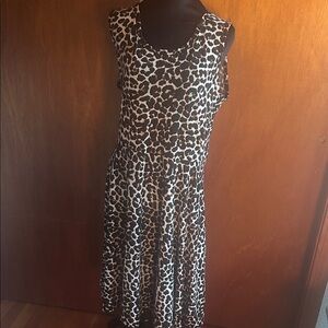 LuLaRoe Animal Print Midi Dress
